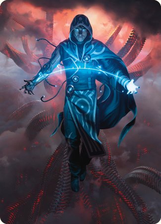 Jace, the Perfected Mind Art Card [Phyrexia: All Will Be One Art Series] - The Mythic Store | 24h Order Processing
