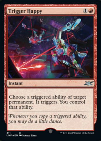Trigger Happy (Galaxy Foil) [Unfinity] - The Mythic Store | 24h Order Processing
