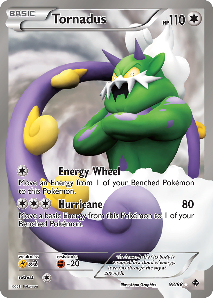 Tornadus (98/98) [Black & White: Emerging Powers] - The Mythic Store | 24h Order Processing