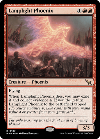 Lamplight Phoenix [Murders at Karlov Manor] - The Mythic Store | 24h Order Processing