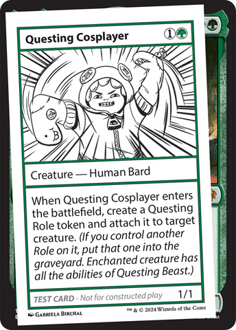 Questing Cosplayer [Mystery Booster 2 Playtest Cards] - The Mythic Store | 24h Order Processing
