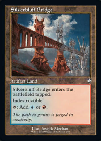 Silverbluff Bridge (Retro) [The Brothers' War Commander] - The Mythic Store | 24h Order Processing