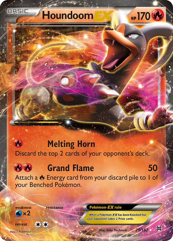 Houndoom EX (21/162) [XY: BREAKthrough] - The Mythic Store | 24h Order Processing