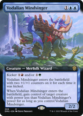 Vodalian Mindsinger (Extended Art) [Dominaria United] - The Mythic Store | 24h Order Processing