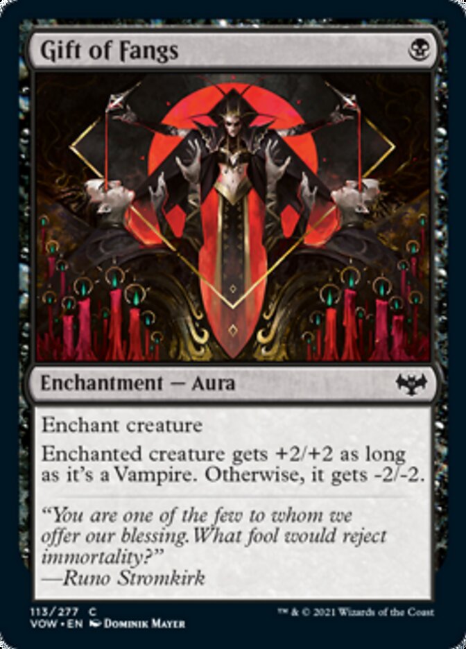 Gift of Fangs [Innistrad: Crimson Vow] - The Mythic Store | 24h Order Processing