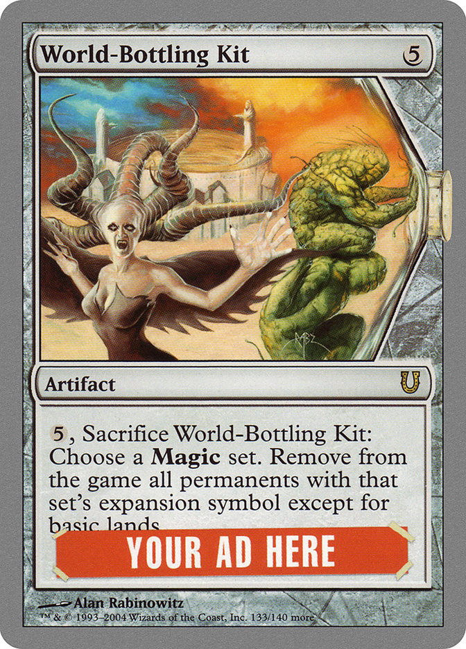 World-Bottling Kit [Unhinged] - The Mythic Store | 24h Order Processing