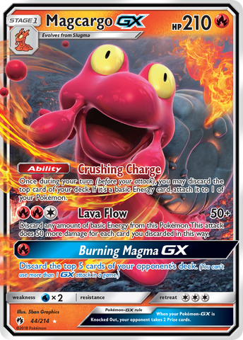 Magcargo GX (44/214) [Sun & Moon: Lost Thunder] - The Mythic Store | 24h Order Processing