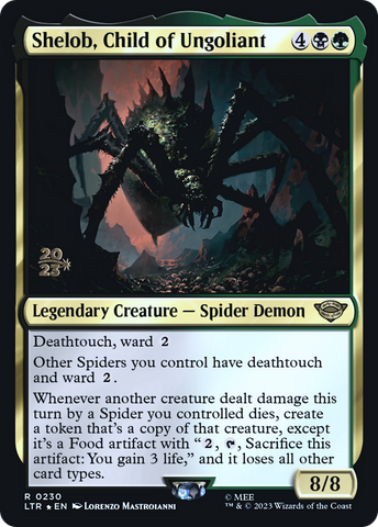 Shelob, Child of Ungoliant [The Lord of the Rings: Tales of Middle-Earth Prerelease Promos] - The Mythic Store | 24h Order Processing