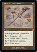 Staff of Domination (Retro Schematic) [The Brothers' War Retro Artifacts] - The Mythic Store | 24h Order Processing