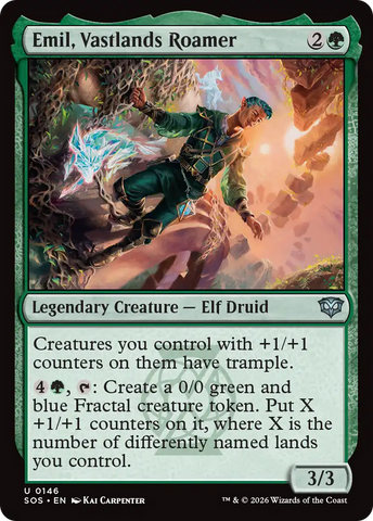 Emil, Vastlands Roamer [Secrets of Strixhaven] - The Mythic Store | 24h Order Processing