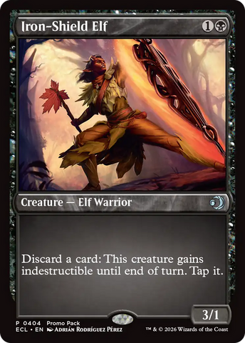 Iron-Shield Elf [Lorwyn Eclipsed Promos] - The Mythic Store | 24h Order Processing