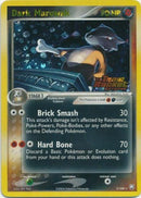 Dark Marowak (7/109) (Stamped) [EX: Team Rocket Returns] - The Mythic Store | 24h Order Processing