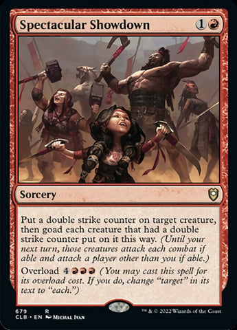 Spectacular Showdown [Commander Legends: Battle for Baldur's Gate] - The Mythic Store | 24h Order Processing