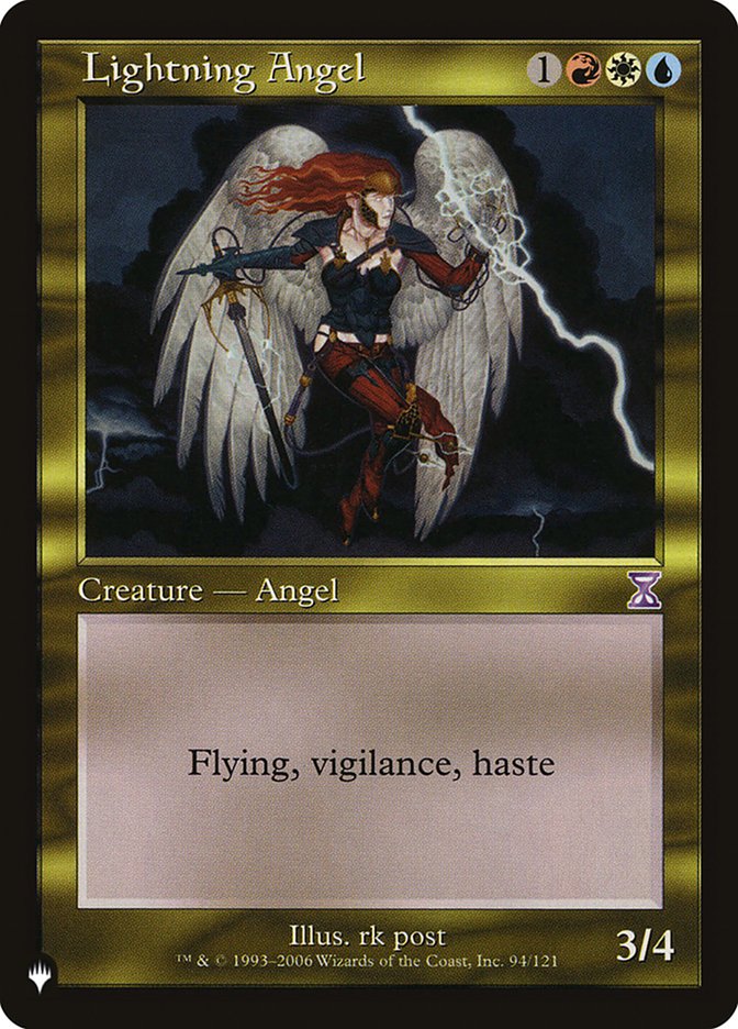 Lightning Angel [The List]
