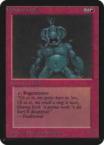 Uthden Troll [Alpha Edition] - The Mythic Store | 24h Order Processing