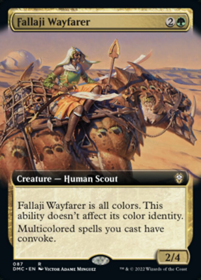 Fallaji Wayfarer (Extended Art) [Dominaria United Commander] - The Mythic Store | 24h Order Processing