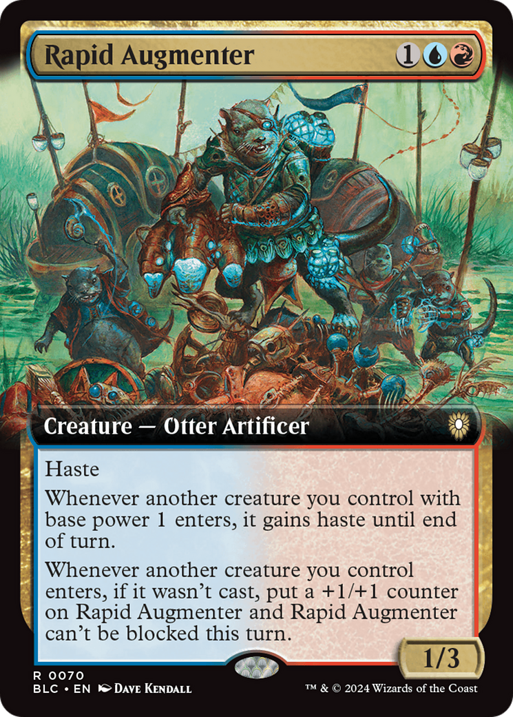 Rapid Augmenter (Extended Art) [Bloomburrow Commander] - The Mythic Store | 24h Order Processing