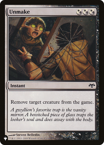 Unmake [The List] - The Mythic Store | 24h Order Processing