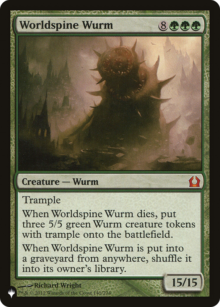 Worldspine Wurm [The List] - The Mythic Store | 24h Order Processing