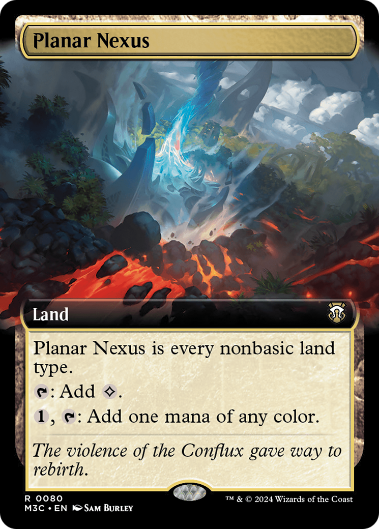 Planar Nexus (Extended Art) [Modern Horizons 3 Commander] - The Mythic Store | 24h Order Processing