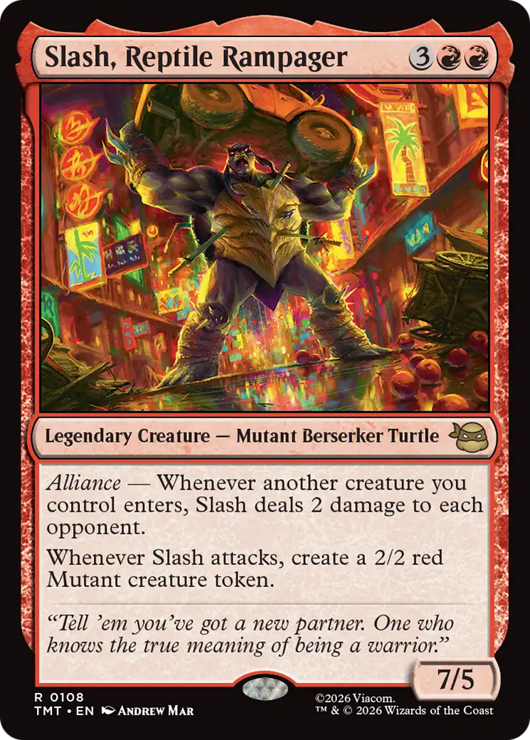 Slash, Reptile Rampager [Teenage Mutant Ninja Turtles] - The Mythic Store | 24h Order Processing