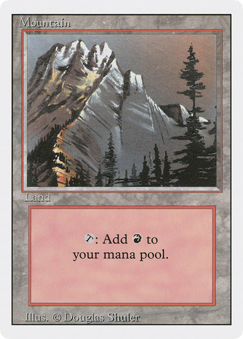 Mountain (Snow Top / Highest Point on Left) [Revised Edition] - The Mythic Store | 24h Order Processing