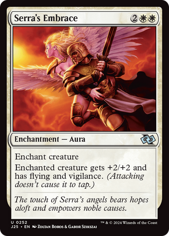 Serra's Embrace [Foundations Jumpstart] - The Mythic Store | 24h Order Processing