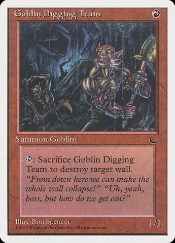 Goblin Digging Team [Chronicles] - The Mythic Store | 24h Order Processing