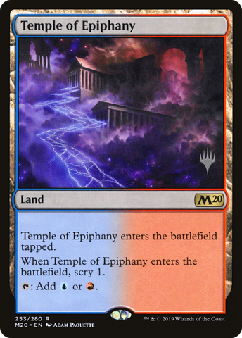 Temple of Epiphany (Promo Pack) [Core Set 2020 Promos] - The Mythic Store | 24h Order Processing