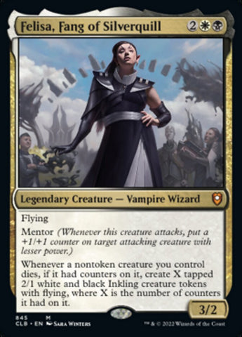 Felisa, Fang of Silverquill [Commander Legends: Battle for Baldur's Gate] - The Mythic Store | 24h Order Processing