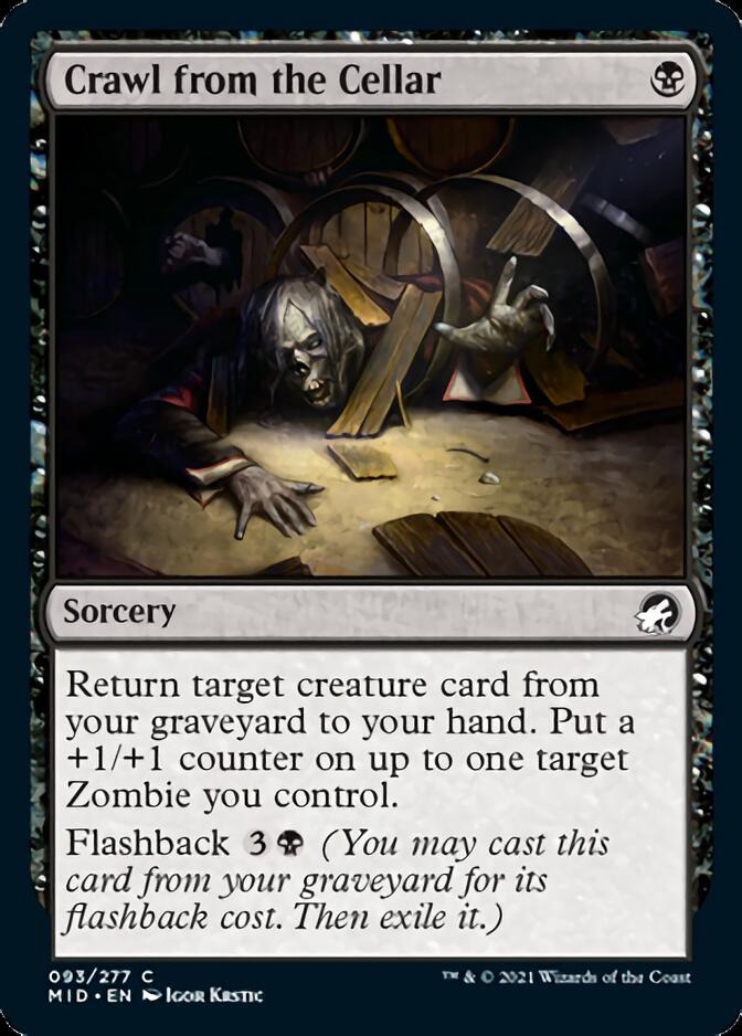 Crawl from the Cellar [Innistrad: Midnight Hunt] - The Mythic Store | 24h Order Processing