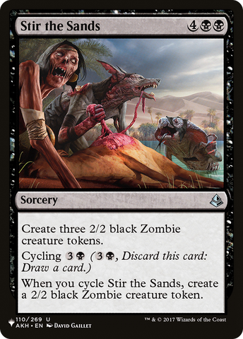Stir the Sands [The List] - The Mythic Store | 24h Order Processing