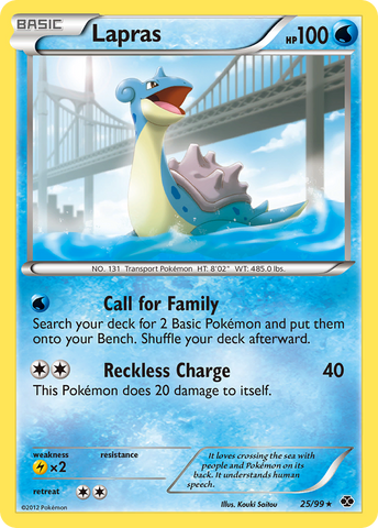 Lapras (25/99) [Black & White: Next Destinies] - The Mythic Store | 24h Order Processing