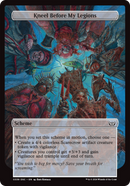 Kneel Before My Legions (Full Art) [Duskmourn: Archenemy] - The Mythic Store | 24h Order Processing