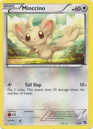 Minccino (4/30) [Black & White: Trainer Kit - Zoroark] - The Mythic Store | 24h Order Processing