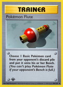 Pokemon Flute (86/102) (Shadowless) [Base Set 1st Edition] - The Mythic Store | 24h Order Processing
