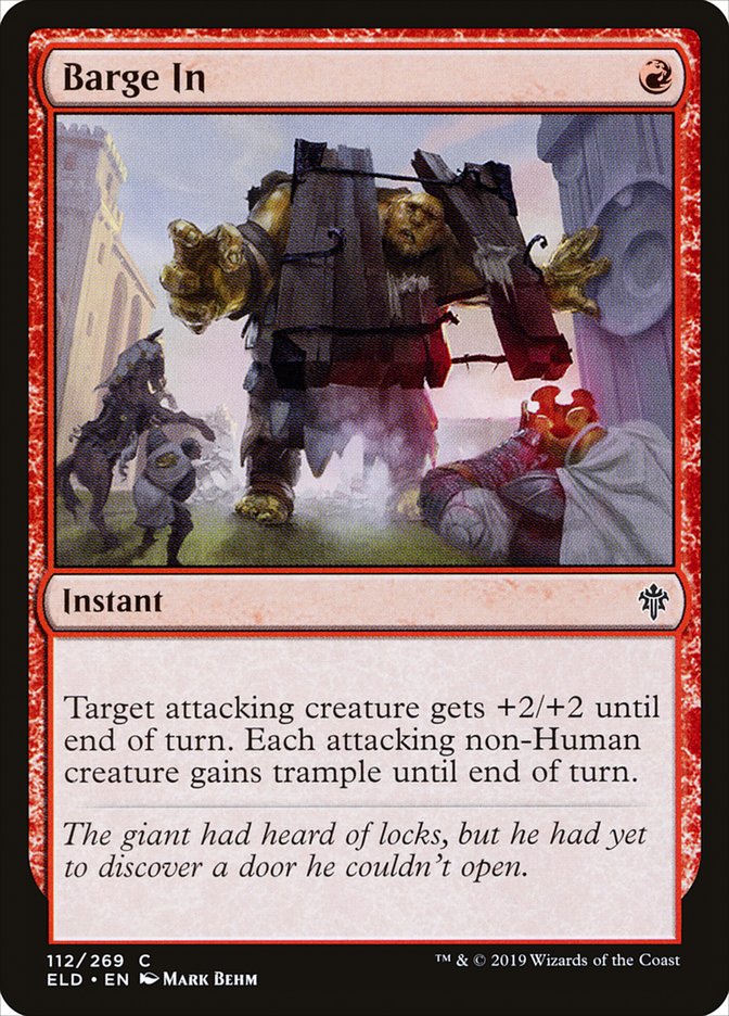Barge In [Throne of Eldraine] - The Mythic Store | 24h Order Processing