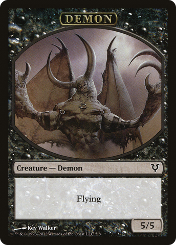Angel // Demon Double-Sided Token [Avacyn Restored Tokens] - The Mythic Store | 24h Order Processing