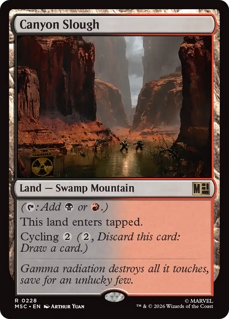 Canyon Slough [Marvel Super Heroes Commander] - The Mythic Store | 24h Order Processing
