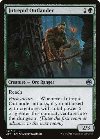 Intrepid Outlander [Dungeons & Dragons: Adventures in the Forgotten Realms] - The Mythic Store | 24h Order Processing