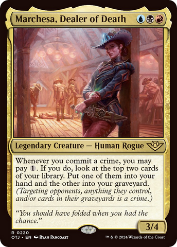 Marchesa, Dealer of Death [Outlaws of Thunder Junction] - The Mythic Store | 24h Order Processing