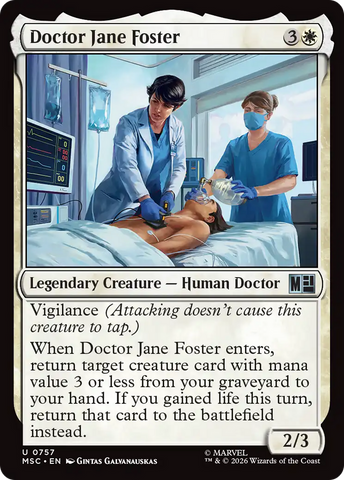 Doctor Jane Foster [Marvel Super Heroes Commander] - The Mythic Store | 24h Order Processing