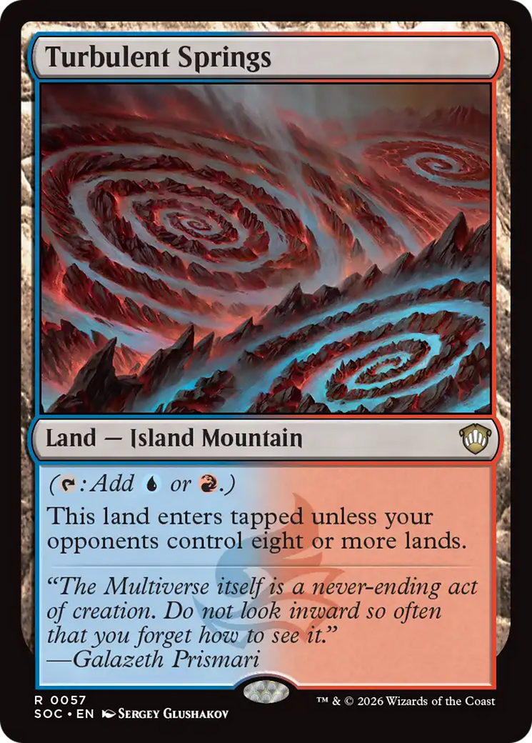 Turbulent Springs [Secrets of Strixhaven Commander] - The Mythic Store | 24h Order Processing