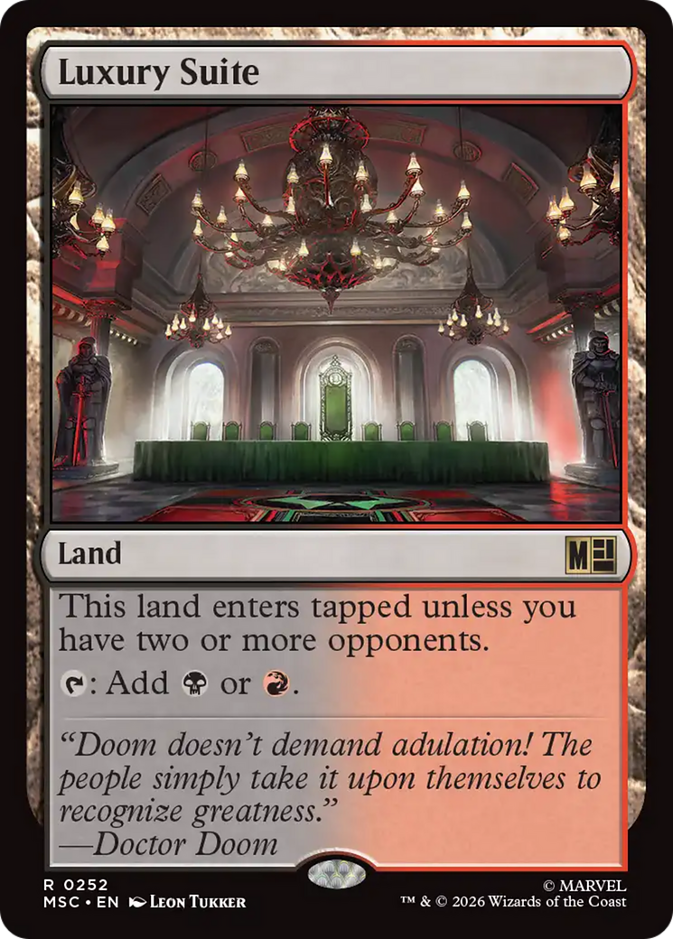 Luxury Suite [Marvel Super Heroes Commander] - The Mythic Store | 24h Order Processing