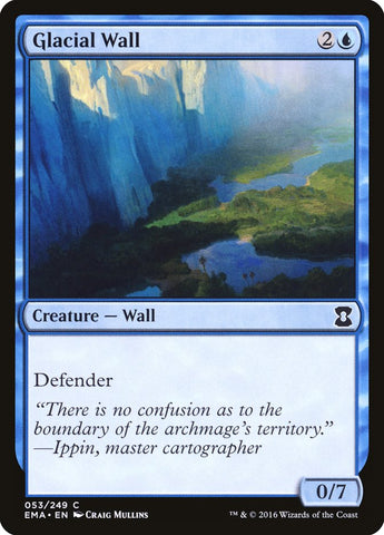 Glacial Wall [Eternal Masters] - The Mythic Store | 24h Order Processing