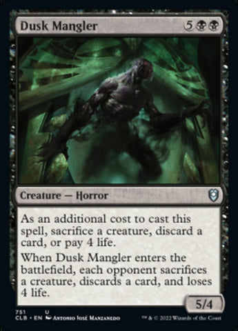 Dusk Mangler [Commander Legends: Battle for Baldur's Gate] - The Mythic Store | 24h Order Processing