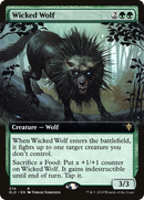 Wicked Wolf (Extended Art) [Throne of Eldraine] - The Mythic Store | 24h Order Processing