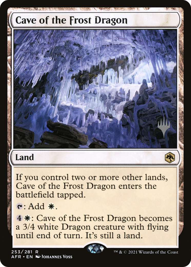 Cave of the Frost Dragon (Promo Pack) [Dungeons & Dragons: Adventures in the Forgotten Realms Promos] - The Mythic Store | 24h Order Processing