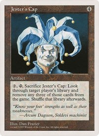 Jester's Cap (Oversized) [Oversize Cards] - The Mythic Store | 24h Order Processing