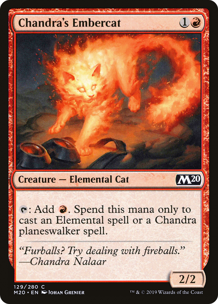 Chandra's Embercat [Core Set 2020] - The Mythic Store | 24h Order Processing